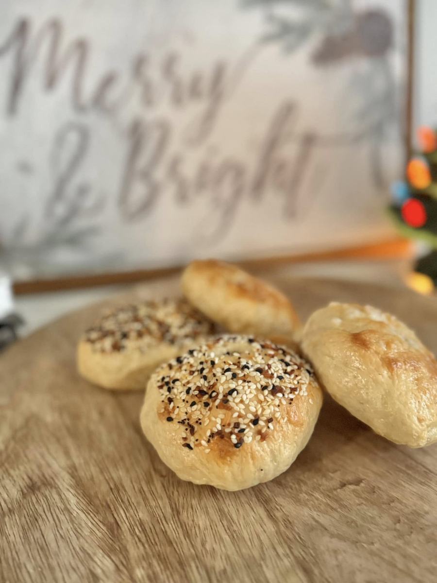 Sourdough bagels